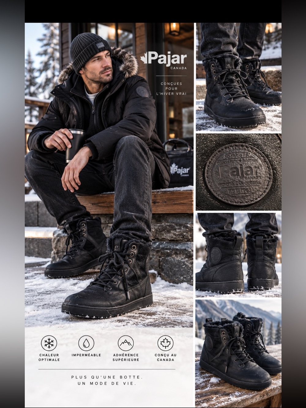 PAJAR, Winter fur lined boots!
